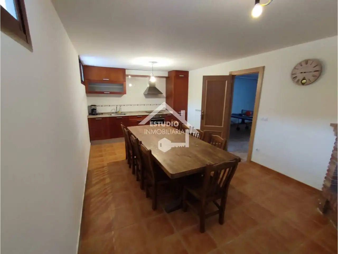 Dining room of Detached homes for sale in Canillas de Río Tuerto  with Heating, Parquet flooring and Terrace
