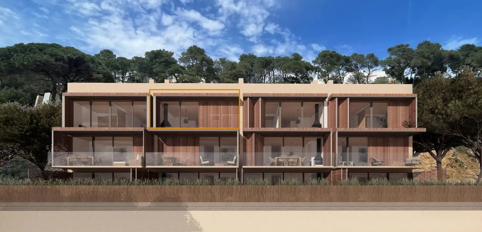 Exterior view of Attic for sale in Palafrugell  with Air Conditioner, Heating and Terrace