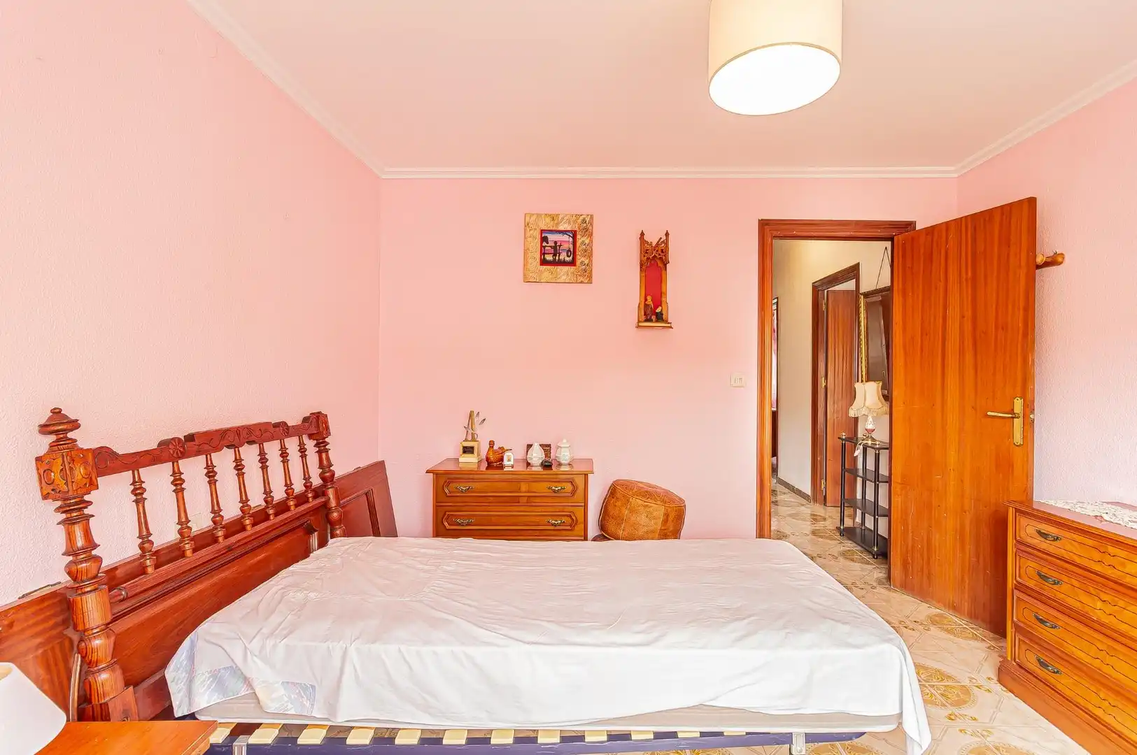 Schlafzimmer von Einfamilien-Reihenhaus zum Verkauf in Cartagena mit Privatgarten, Abstellraum und Balkon