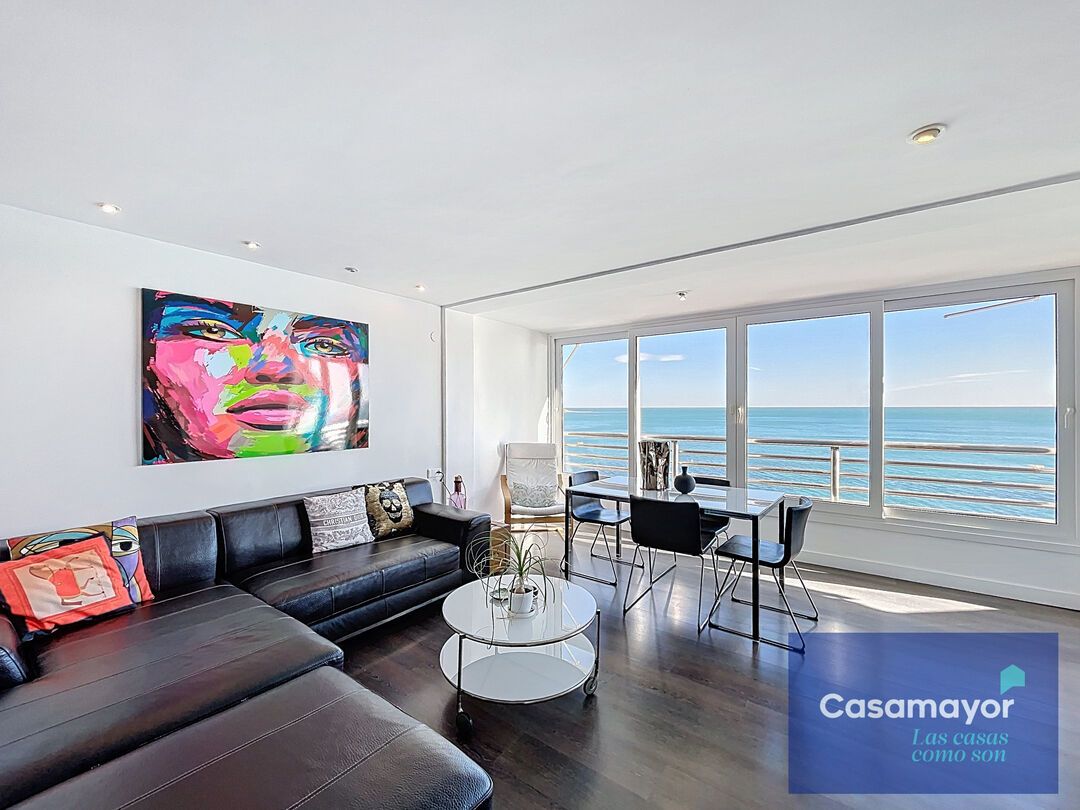 Living room of Flat for rent in Alicante / Alacant  with Oven, Washing machine and TV