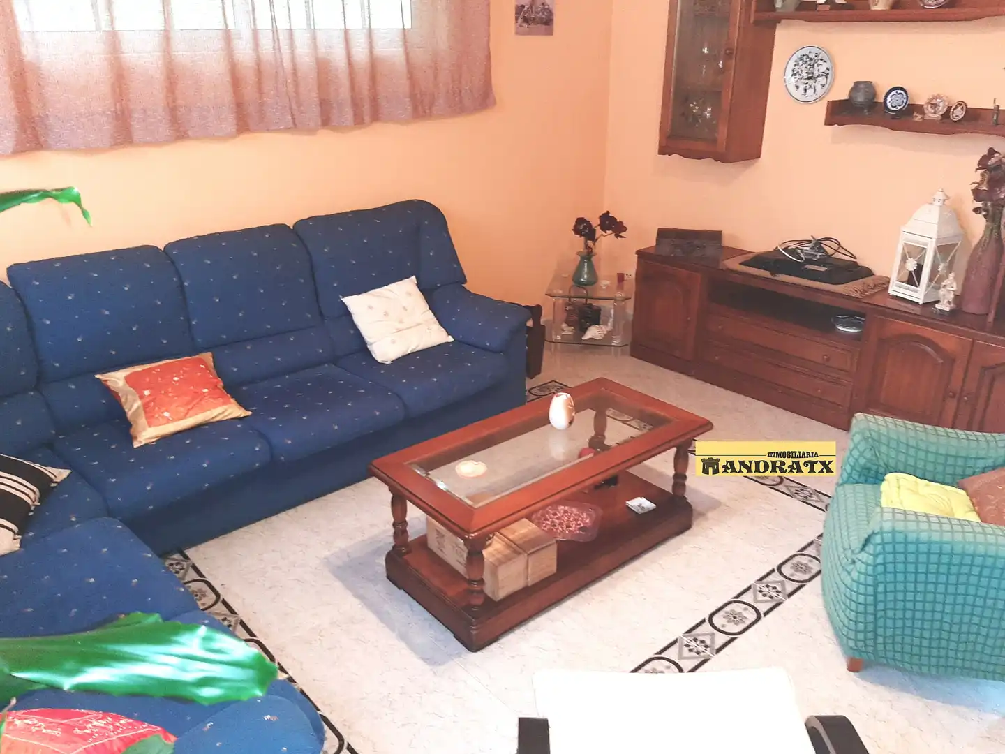 Wohnzimmer von Haus oder Chalet zum Verkauf in Fene mit Heizung, Terrasse und Abstellraum