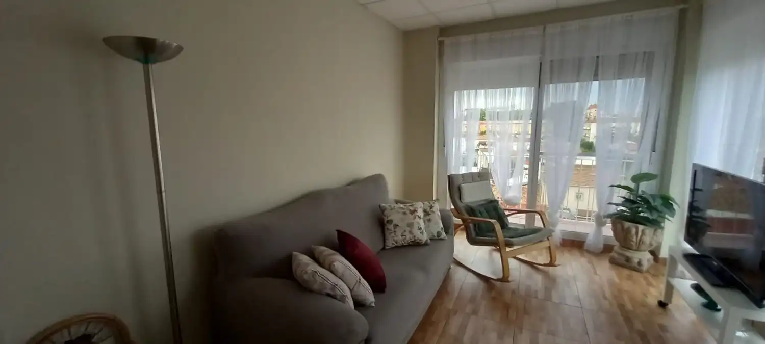 Wohnzimmer von Wohnung zur Miete in Murcia mit Klimaanlage, Heizung und Möbliert
