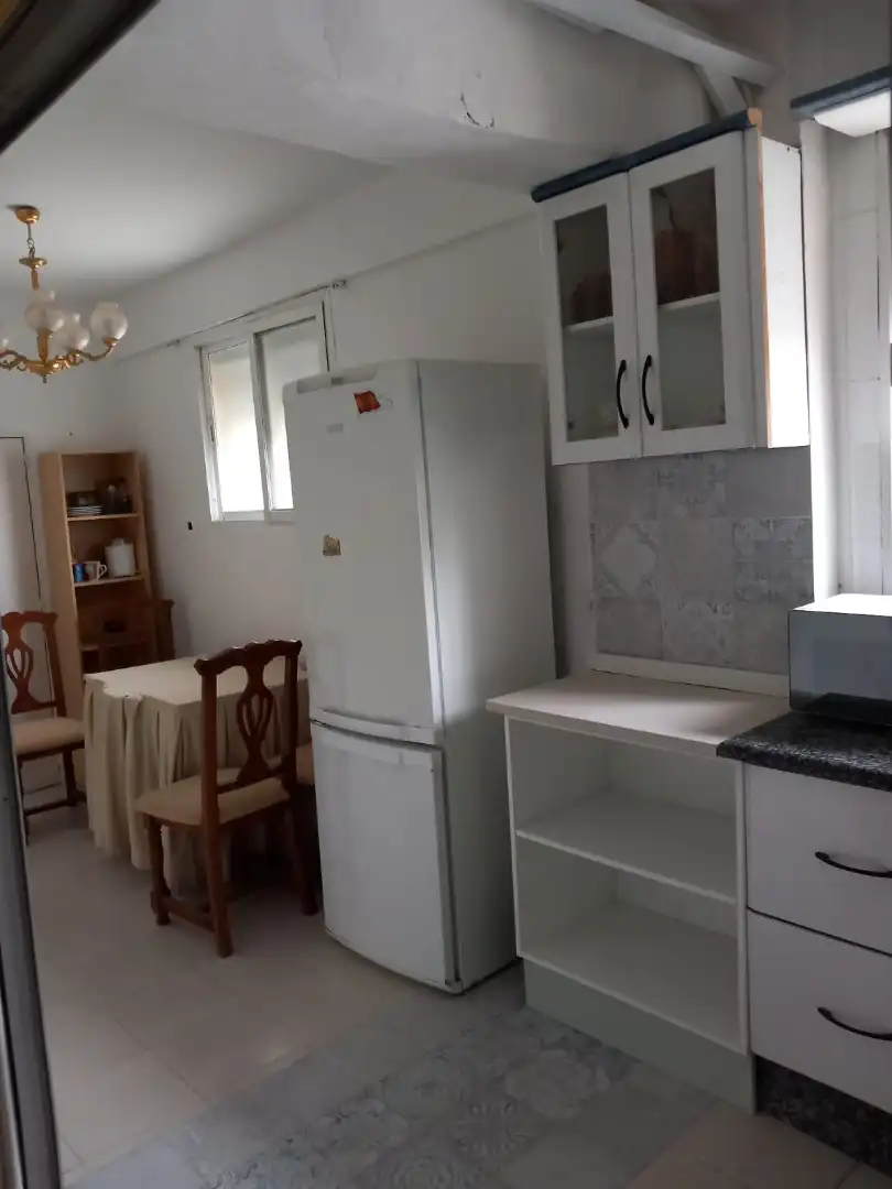 Kitchen of Flat for sale in Lucena  with Air Conditioner, Private garden and Furnished