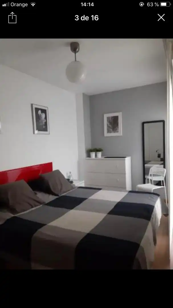 Bedroom of Flat for sale in Alpedrete  with Heating, Parquet flooring and Oven