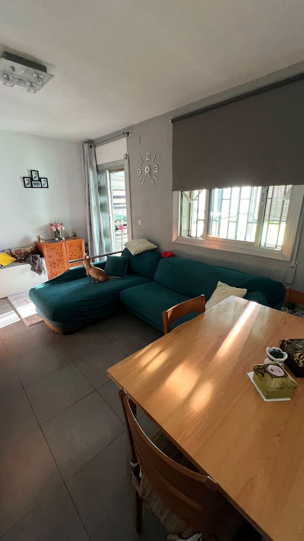 Living room of Attic for sale in Badalona  with Terrace, Storage room and Furnished