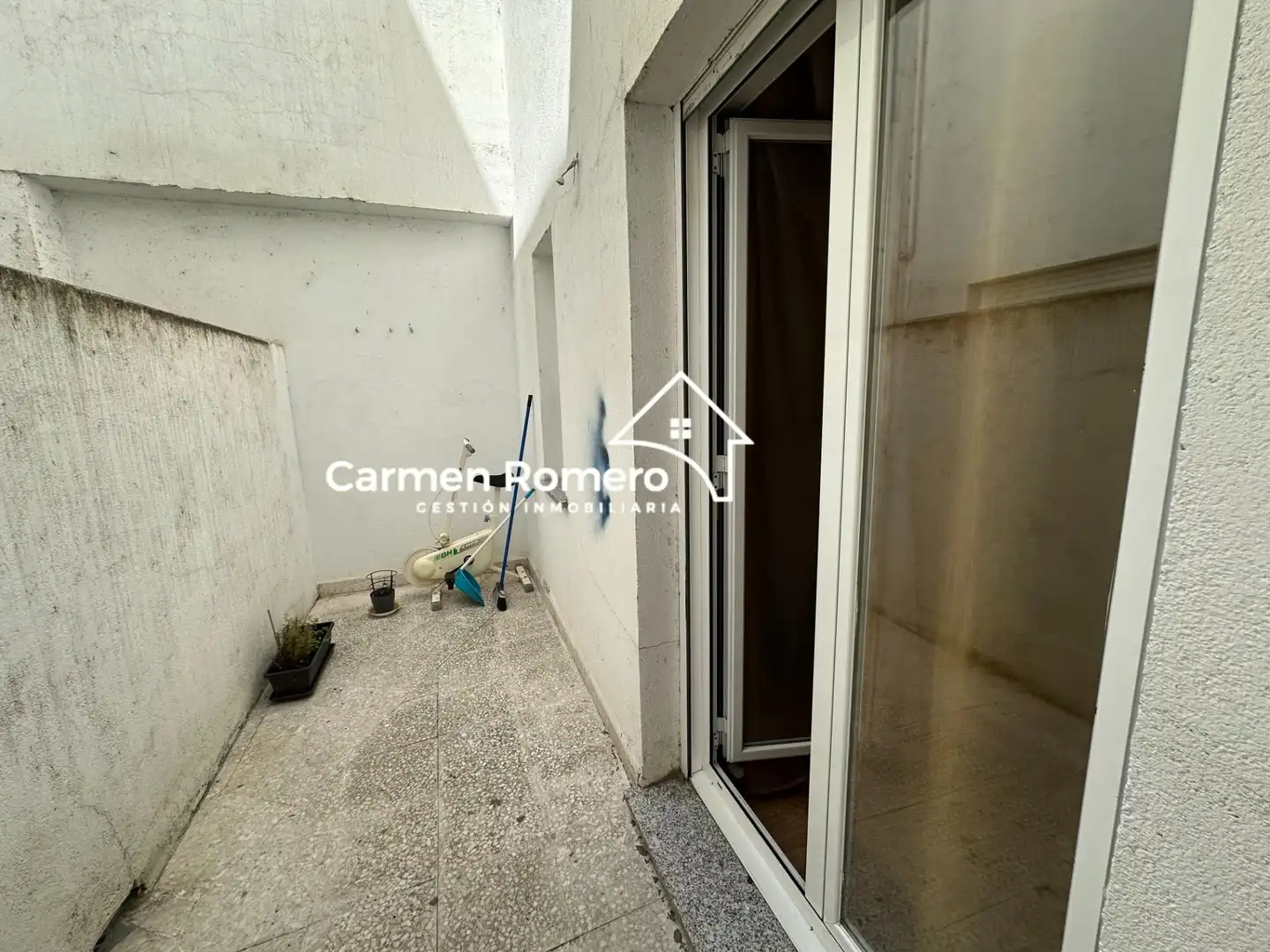 Terraza de Apartamento de alquiler en Villamayor con Calefacción y Amueblado