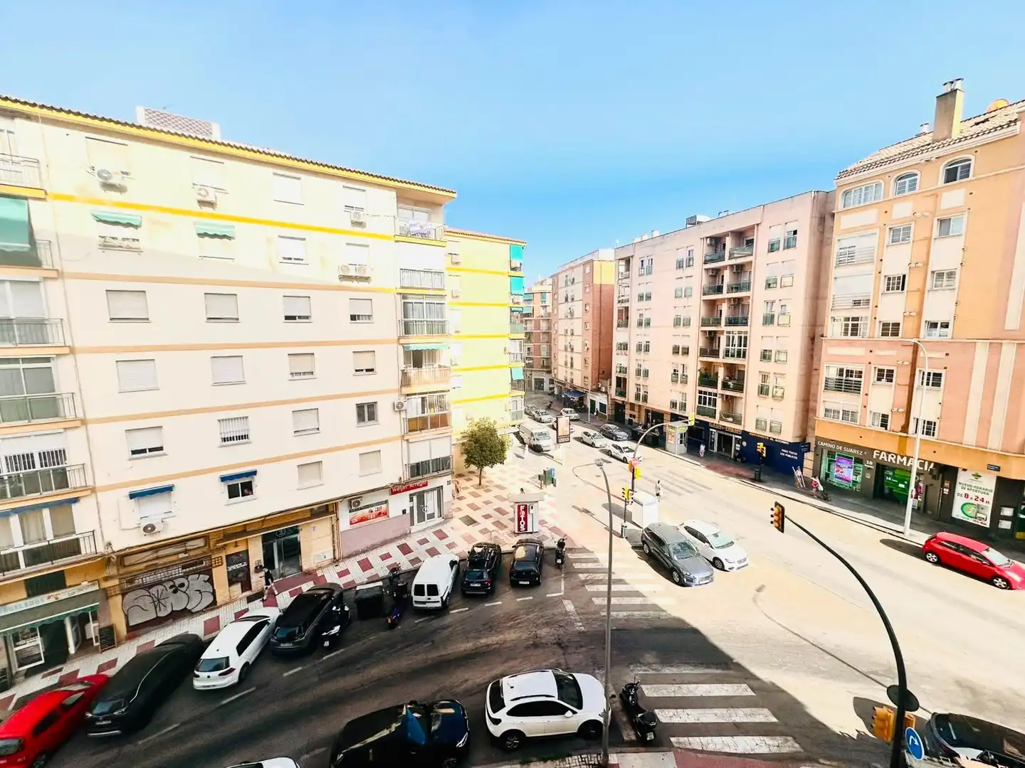 Vista exterior de Piso en venta en Málaga con Aire acondicionado, Jardín privado y Parquet