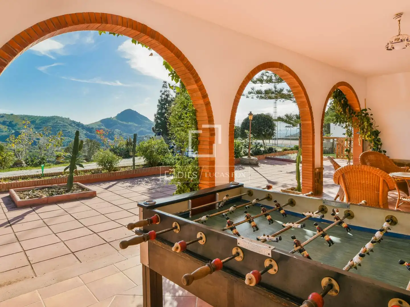 Terrassa de Casa o xalet en venda en Málaga amb Aire condicionat, Calefacció i Jardí privat
