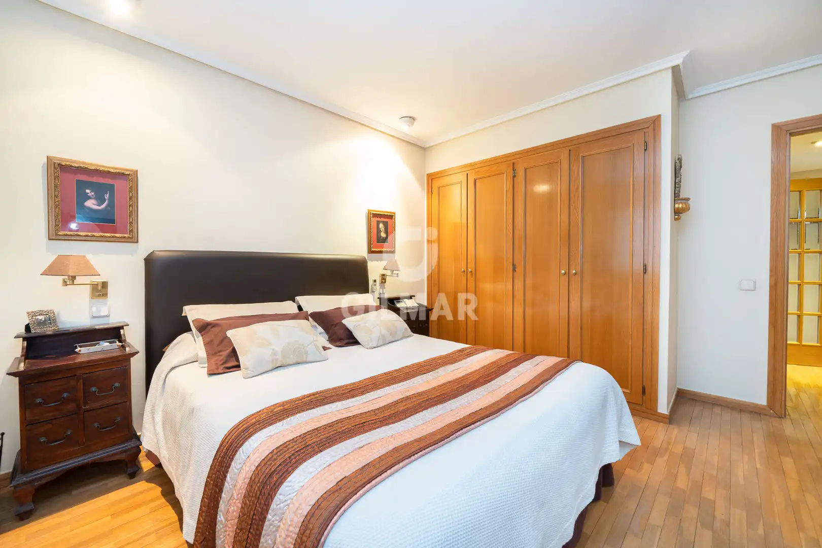 Bedroom of Detached homes for sale in Madrid  with Heating, Private garden and Swimming Pool