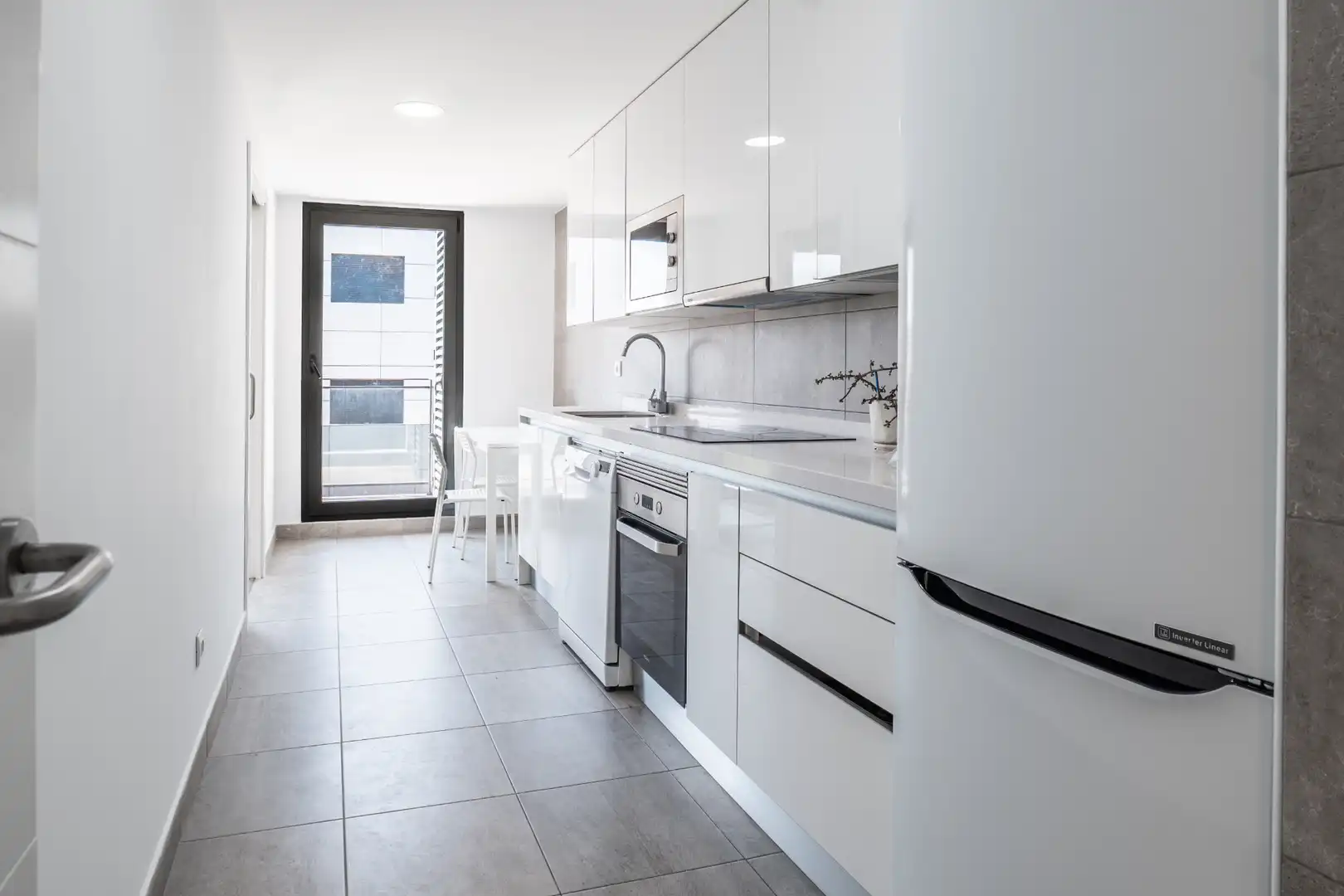 Küche von Wohnung zum Verkauf in Valencia mit Klimaanlage, Heizung und Terrasse