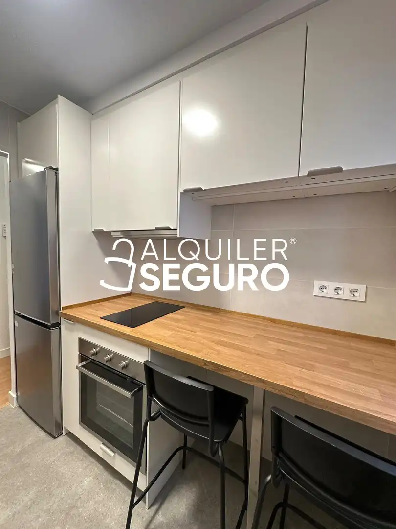 Küche von Wohnung zur Miete in Madrid mit Heizung und Terrasse