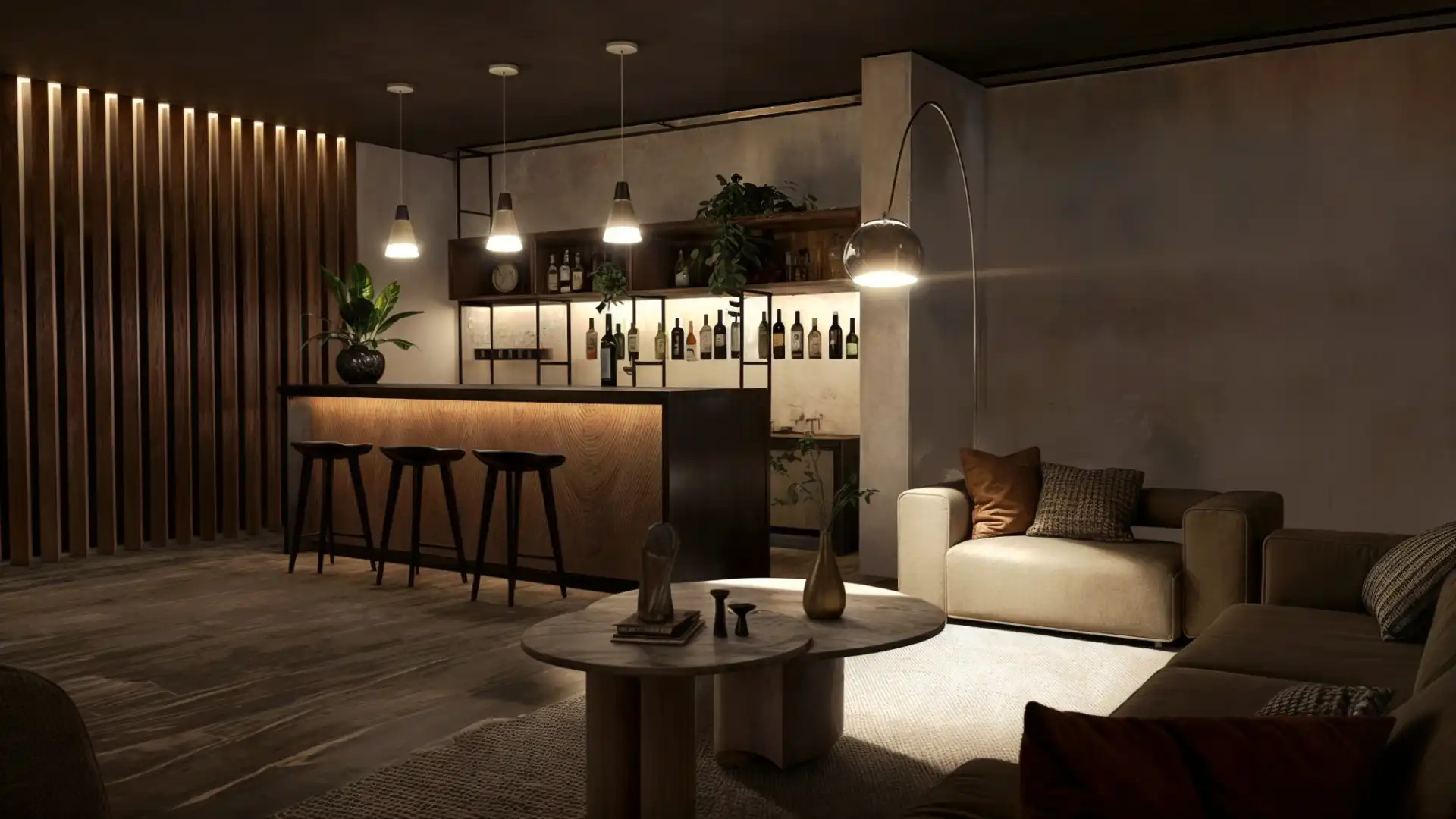 Sala de estar de Casa adosada en venta en Estepona con Aire acondicionado, Jardín privado y Terraza