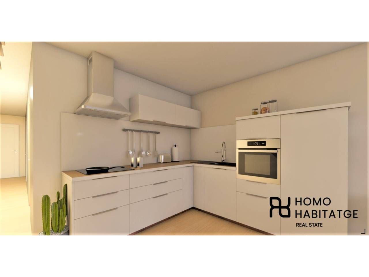 Kitchen of House or chalet for sale in Sabadell  with Air Conditioner and Terrace