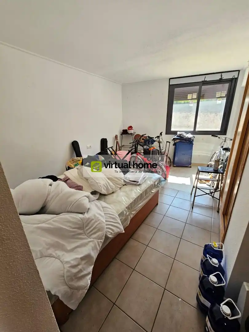Bedroom of Flat for sale in Benimantell  with Air Conditioner, Terrace and Furnished