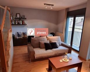 Living room of Attic for sale in  Lleida Capital  with Air Conditioner, Terrace and Balcony