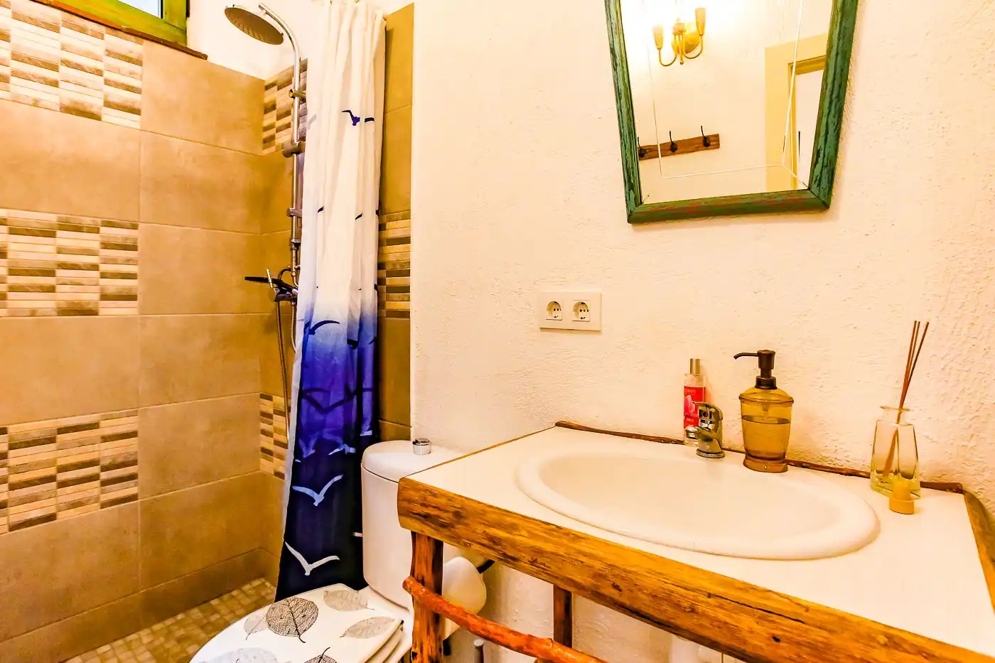 Baño de Finca rústica en venta en Arbúcies con Calefacción, Terraza y Trastero