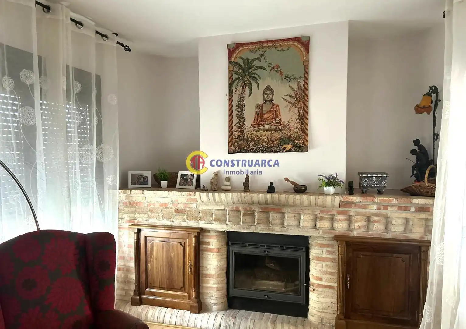 Sala de estar de Casa o chalet en venta en Pepino con Aire acondicionado, Calefacción y Terraza