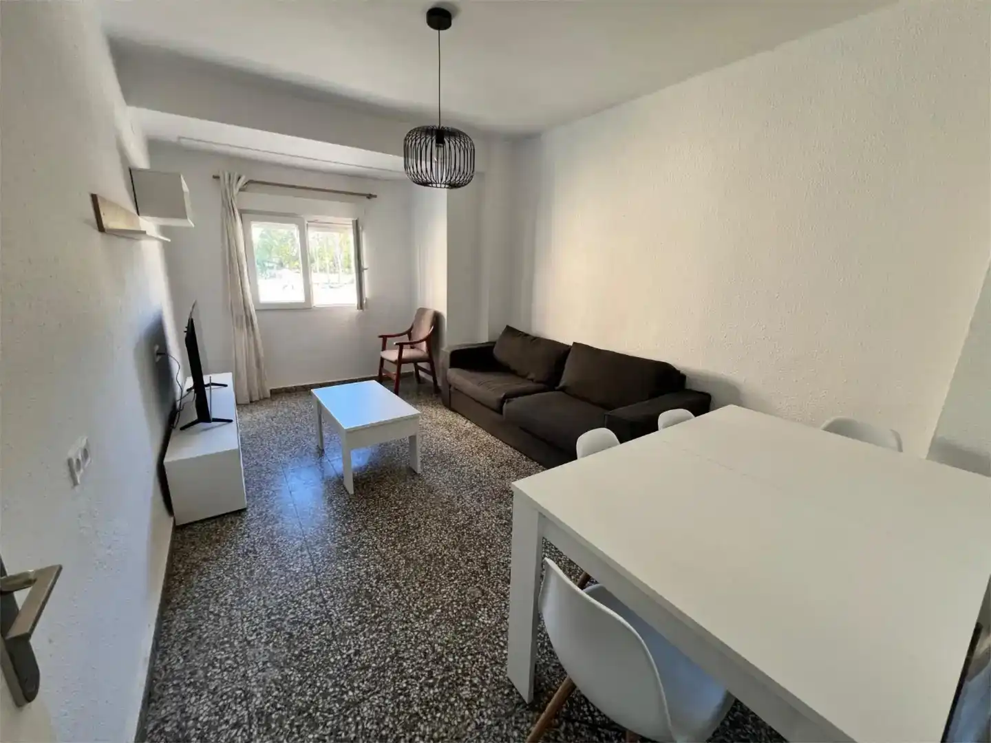 Wohnzimmer von Wohnung zur Miete in Xirivella mit Möbliert, Waschmaschine und Mikrowelle