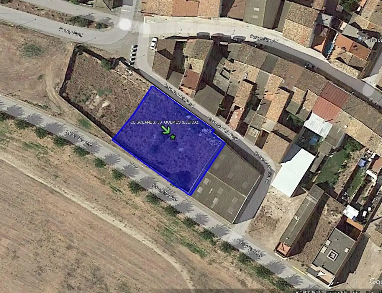 Terreny rústic en venda a Golmés