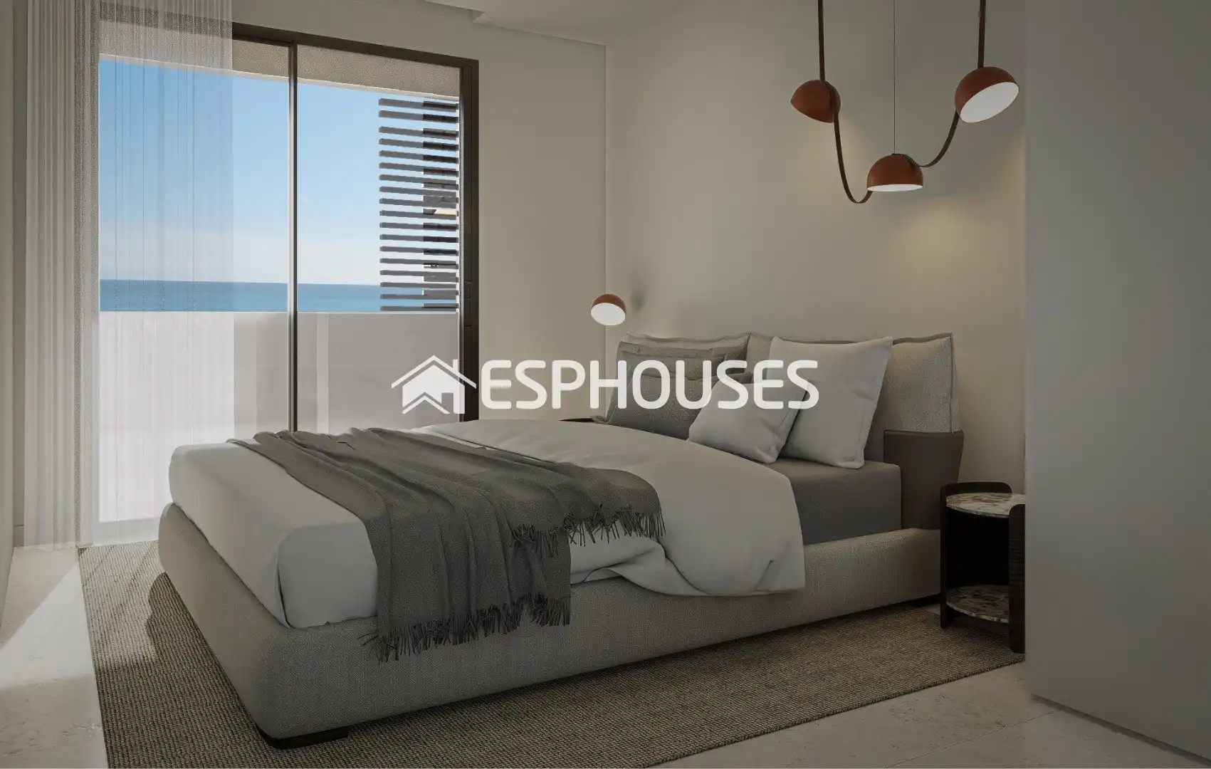 Habitación de Planta baja en venta en Calpe / Calp con Aire acondicionado, Terraza y Balcón