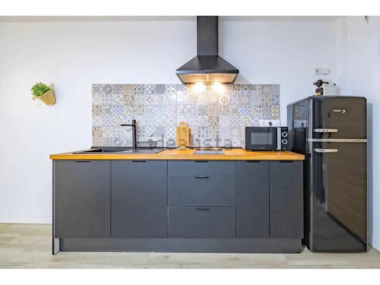 Cocina de Estudio en venta en  Barcelona Capital con Parquet y Amueblado
