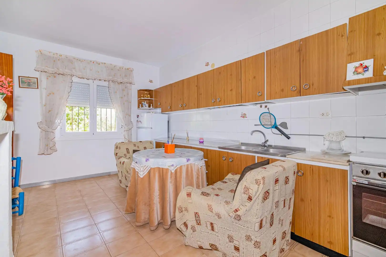 Cocina de Casa o chalet en venta en Baza con Aire acondicionado, Calefacción y Jardín privado