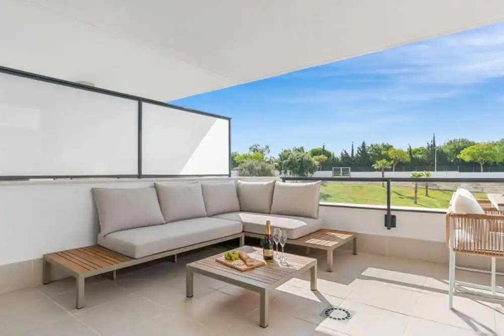 Terrasse von Wohnungen zur Miete in Selwo