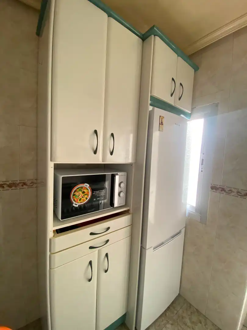 Cocina de Piso de alquiler en Plasencia con Amueblado y Balcón