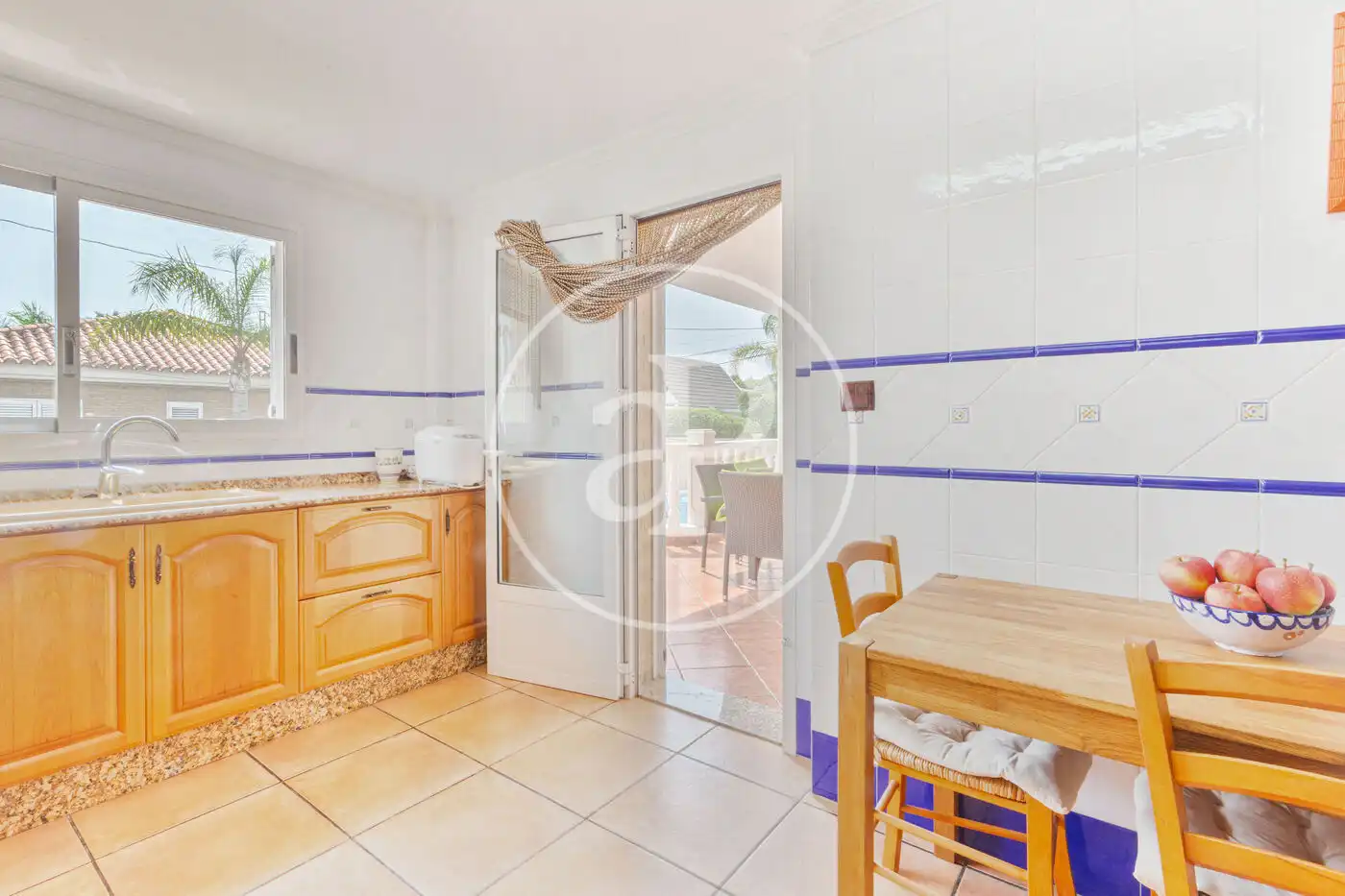 Kitchen of Houses for sale in Sagunto / Sagunt  with Air Conditioner, Heating and Private garden