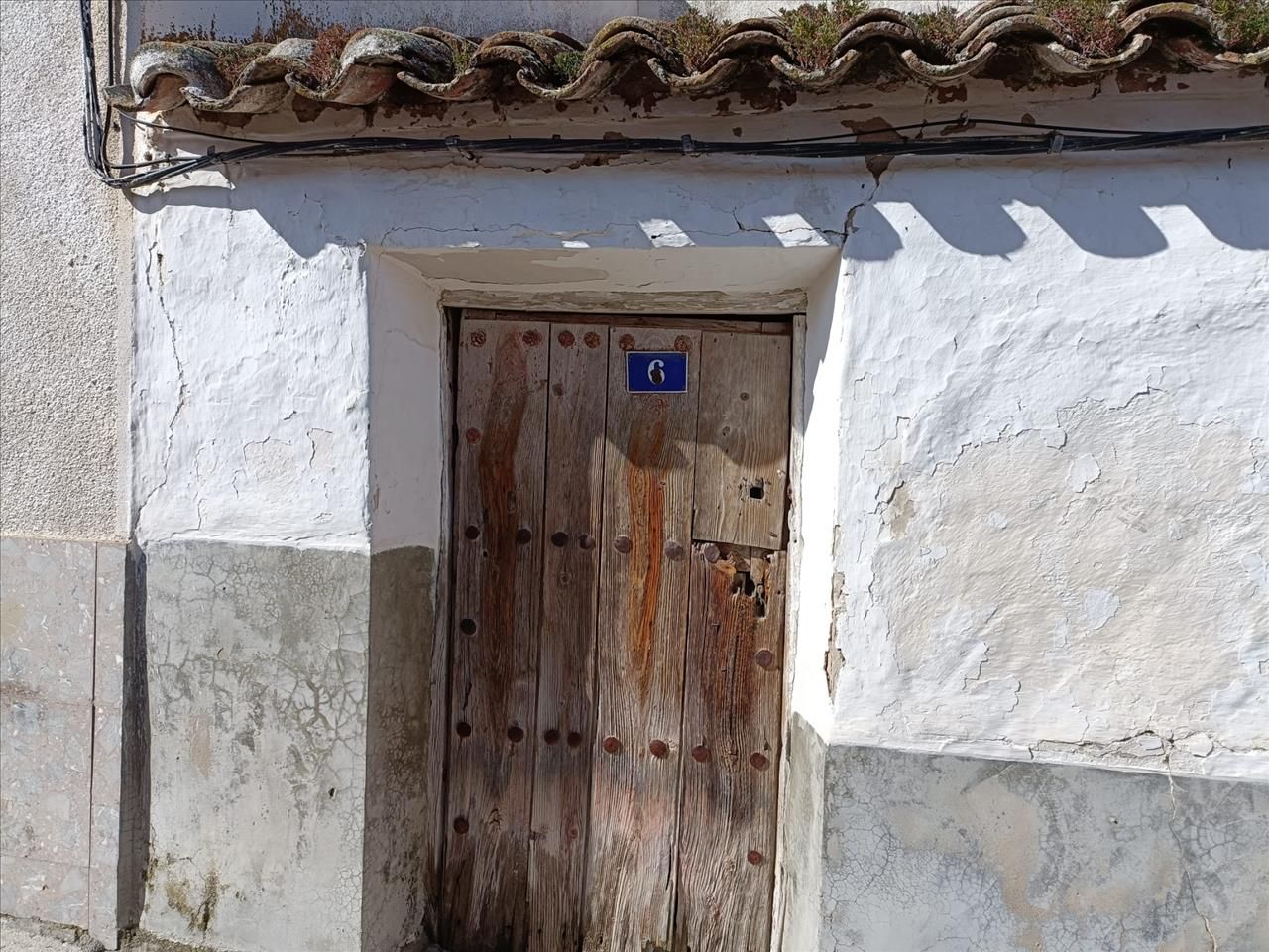 Exterior view of House or chalet for sale in Santo Domingo-Caudilla  with Heating and Private garden