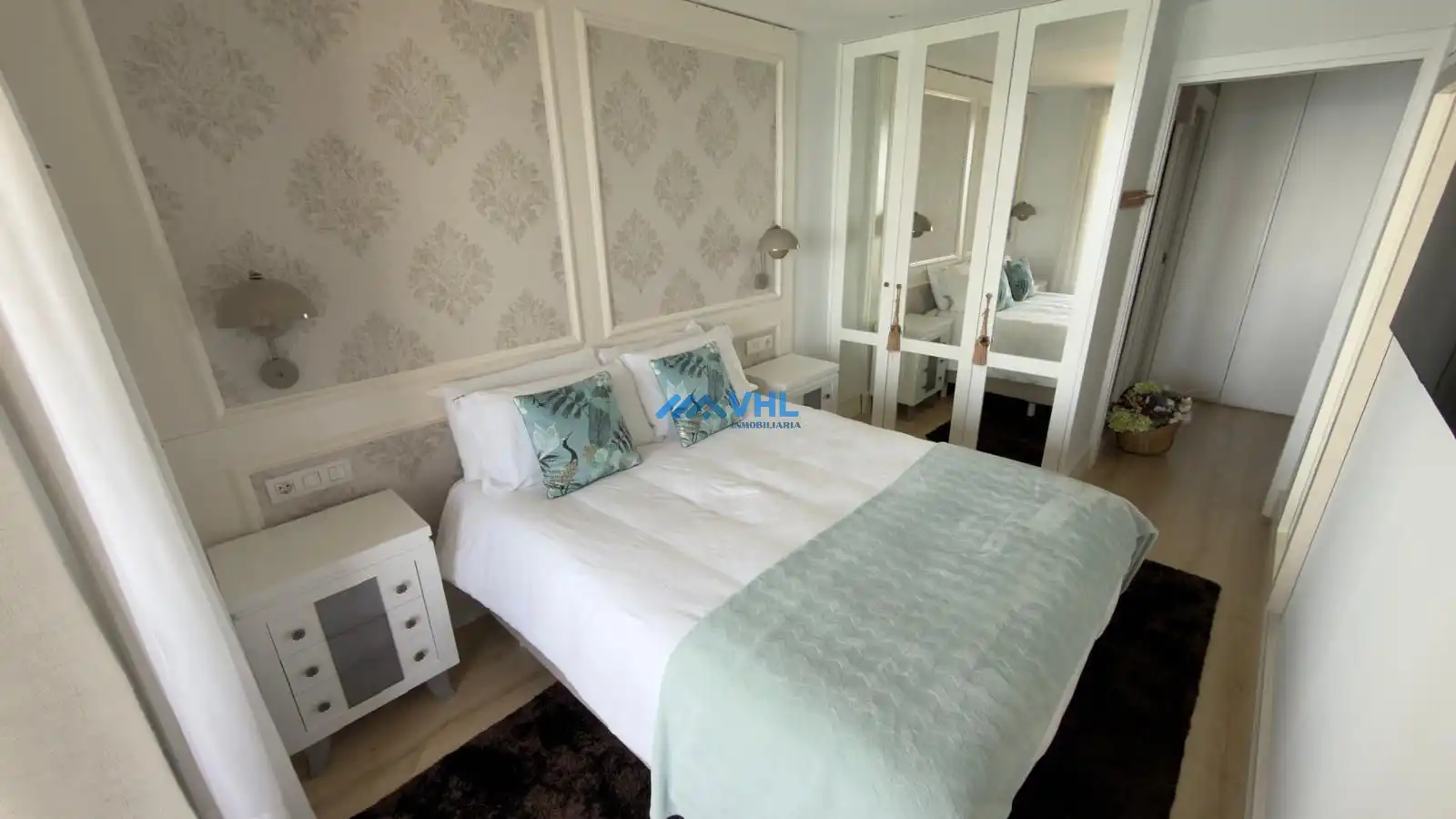 Schlafzimmer von Wohnung zum Verkauf in Castro-Urdiales mit Klimaanlage, Heizung und Terrasse