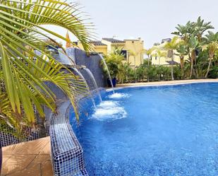 Swimming pool of House or chalet to rent in San Bartolomé de Tirajana  with Air Conditioner, Private garden and Terrace