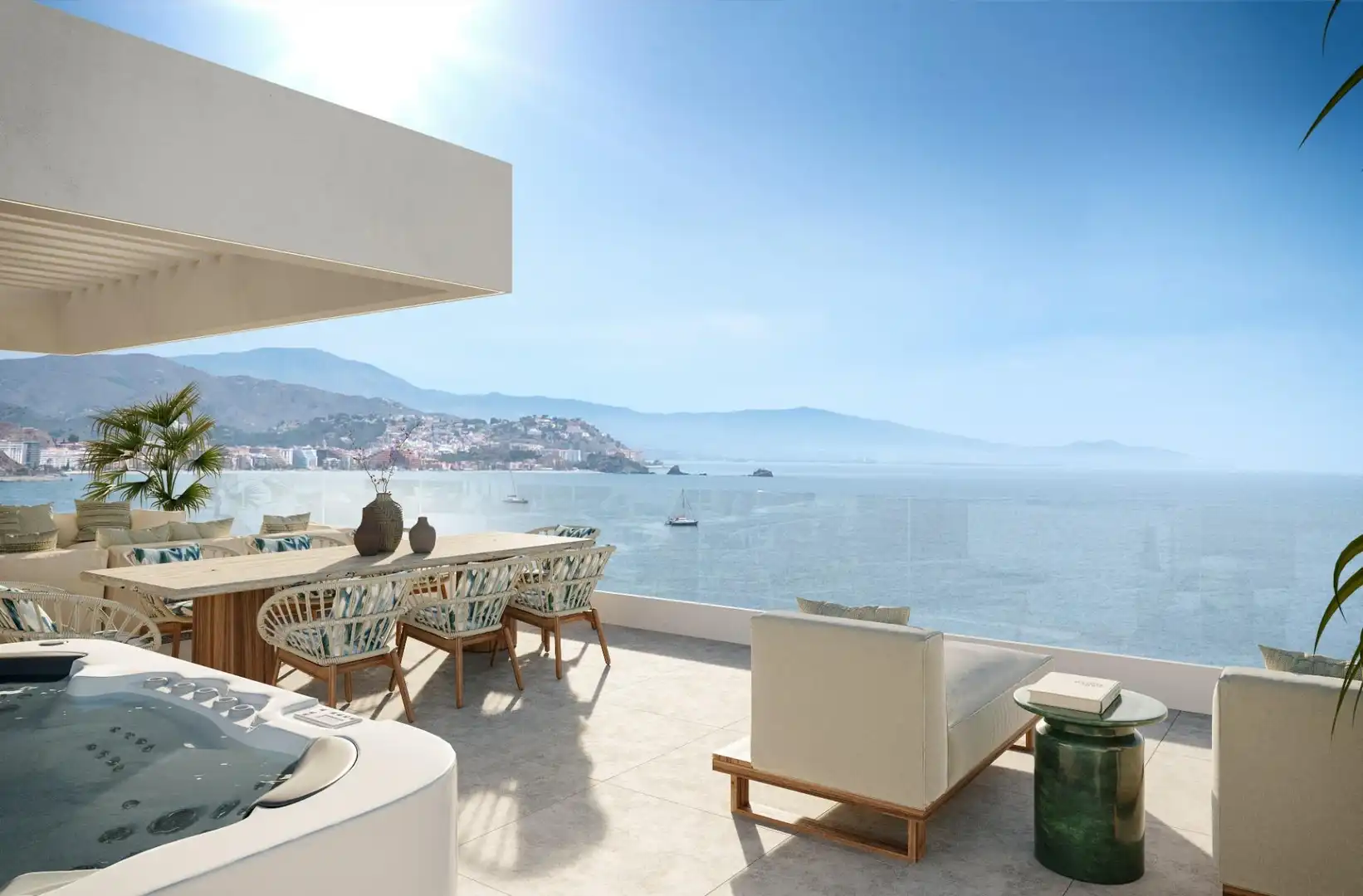 Terraza de Casa o chalet en venta en Almuñécar con Aire acondicionado, Calefacción y Jardín privado