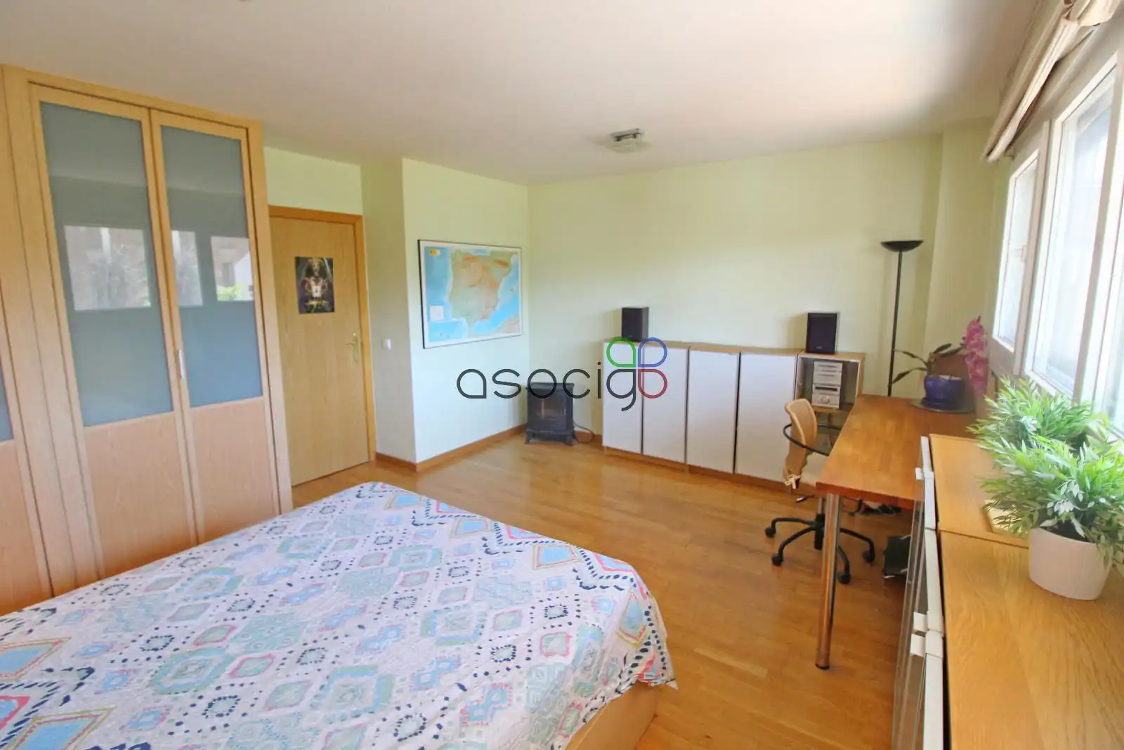Bedroom of Flat for sale in Guadalajara  with Air Conditioner, Heating and Terrace