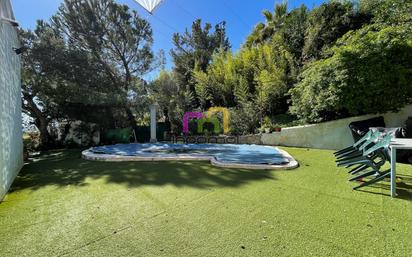 Garden of House or chalet for sale in Badajoz Capital  with Air Conditioner, Terrace and Swimming Pool