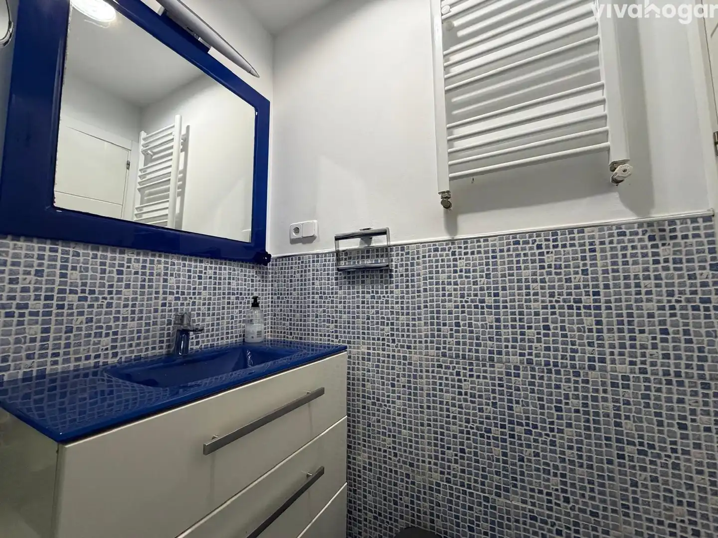 Baño de Piso de alquiler en Madrid con Aire acondicionado, Calefacción y Amueblado