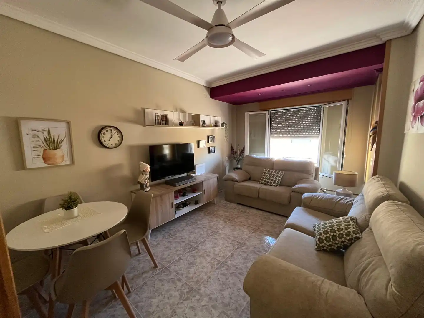 Sala d'estar de Casa o xalet en venda en Alcolea de Cinca amb Aire condicionat