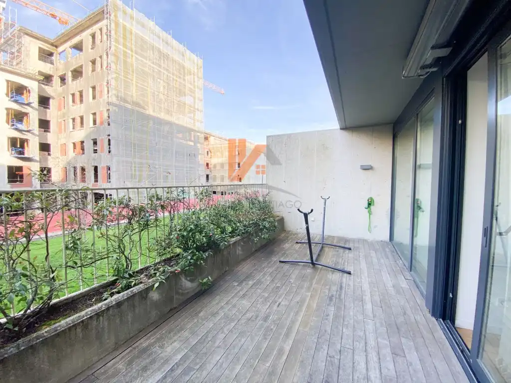 Terrace of Duplexes for rent in Santiago de Compostela   with Furnished
