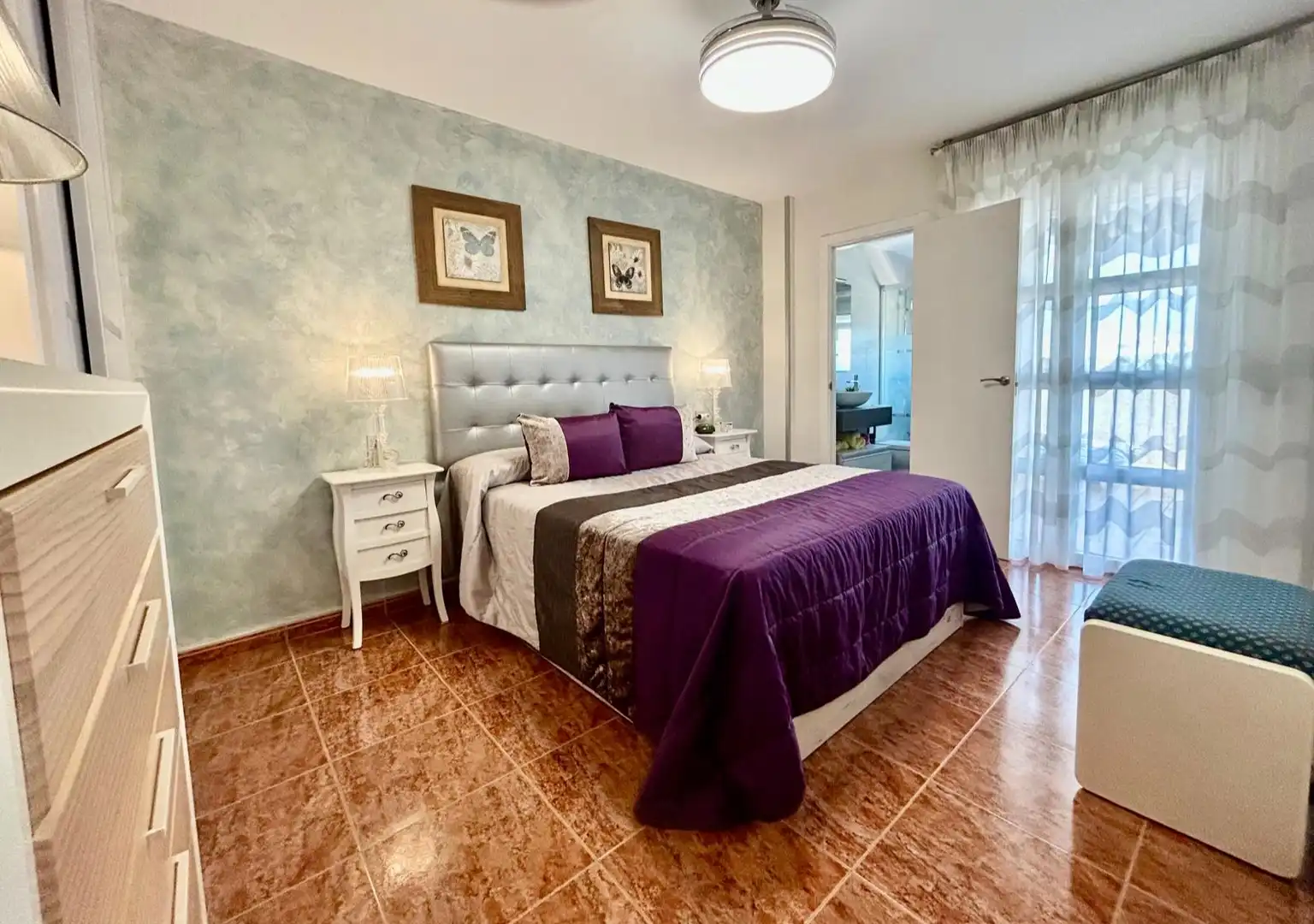 Schlafzimmer von Wohnung zum Verkauf in El Ejido mit Klimaanlage, Heizung und Terrasse