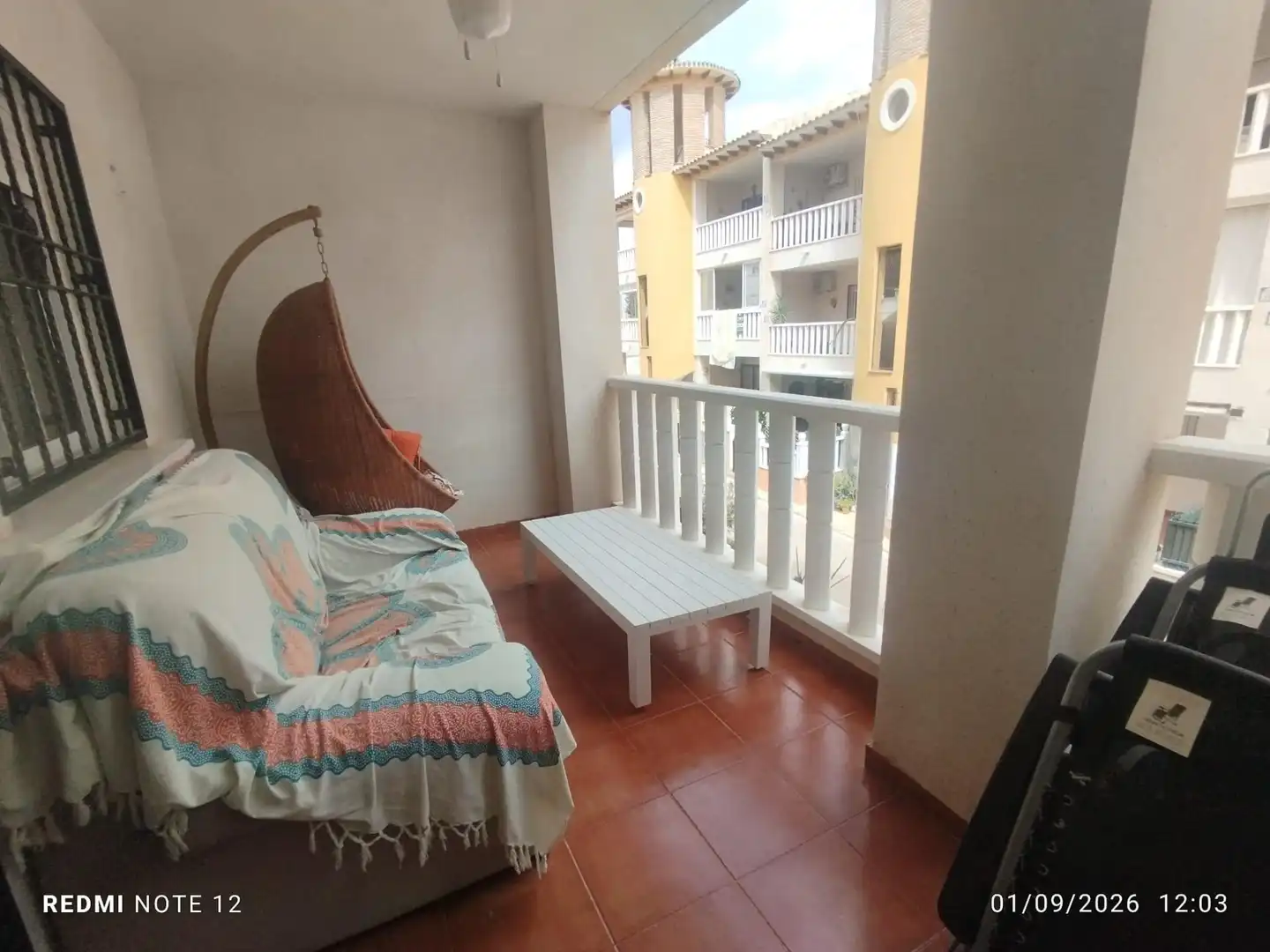 Terrasse von Wohnungen zum Verkauf in Elche / Elx mit Terrasse, Möbliert und Balkon