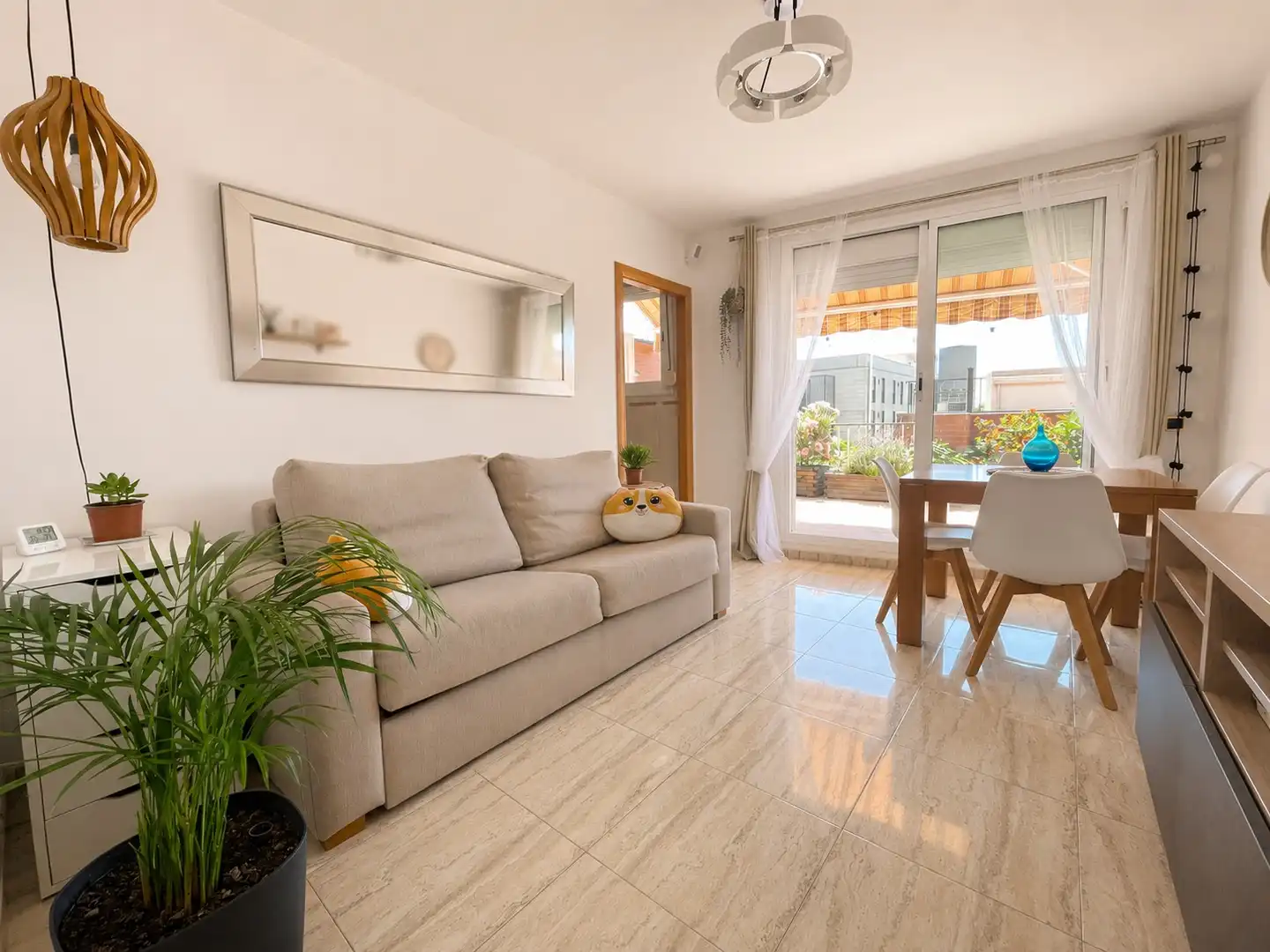 Wohnzimmer von Dachboden zum Verkauf in Cornellà de Llobregat mit Terrasse und Balkon