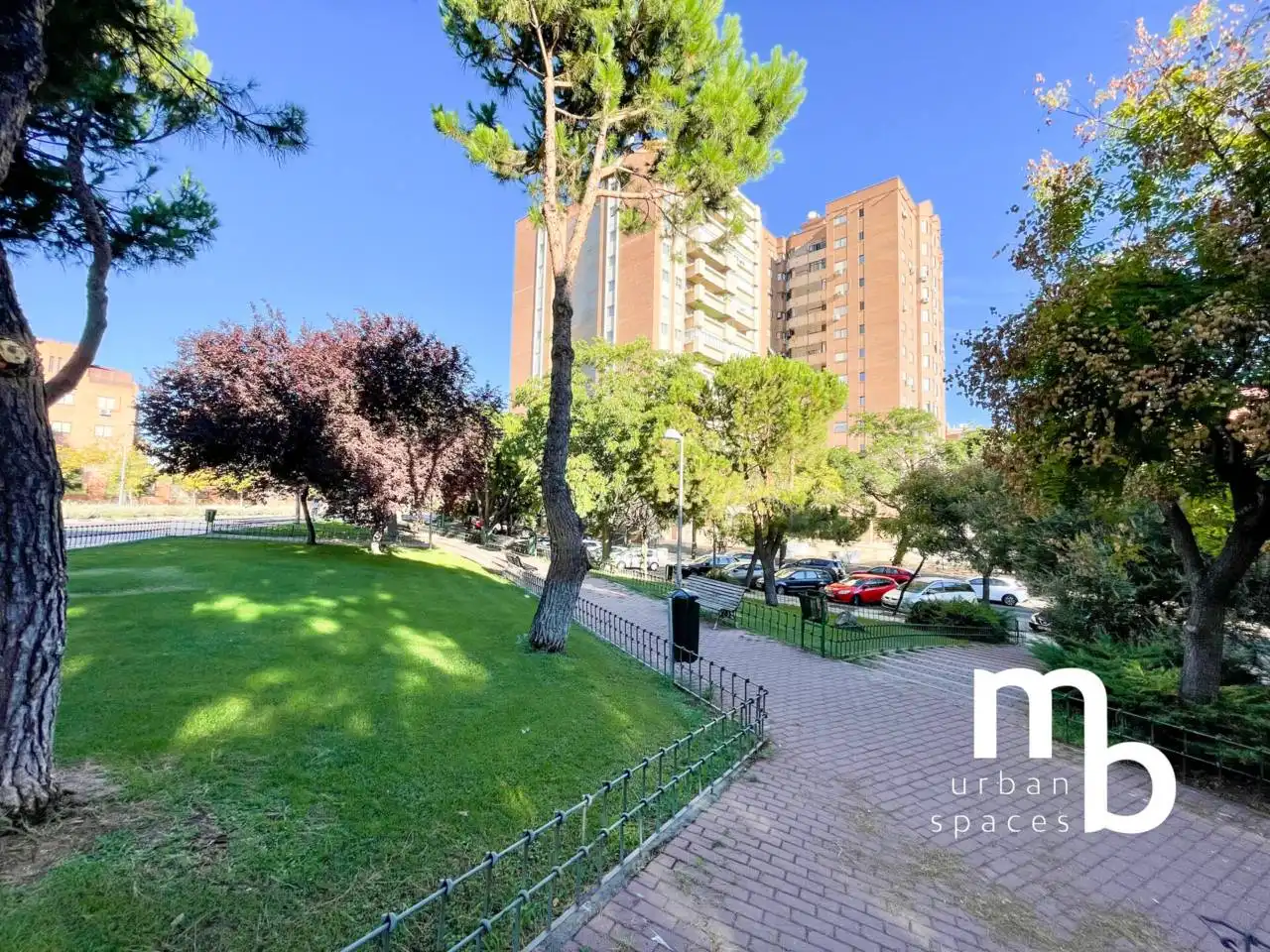 Vista exterior de Piso de alquiler en Madrid con Aire acondicionado, Calefacción y Parquet