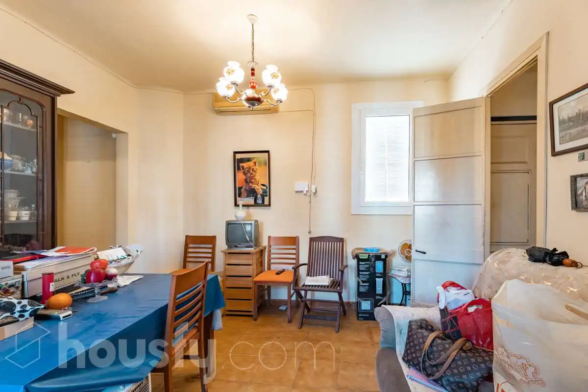 Sala de estar de Piso en venta en Barcelona con Amueblado