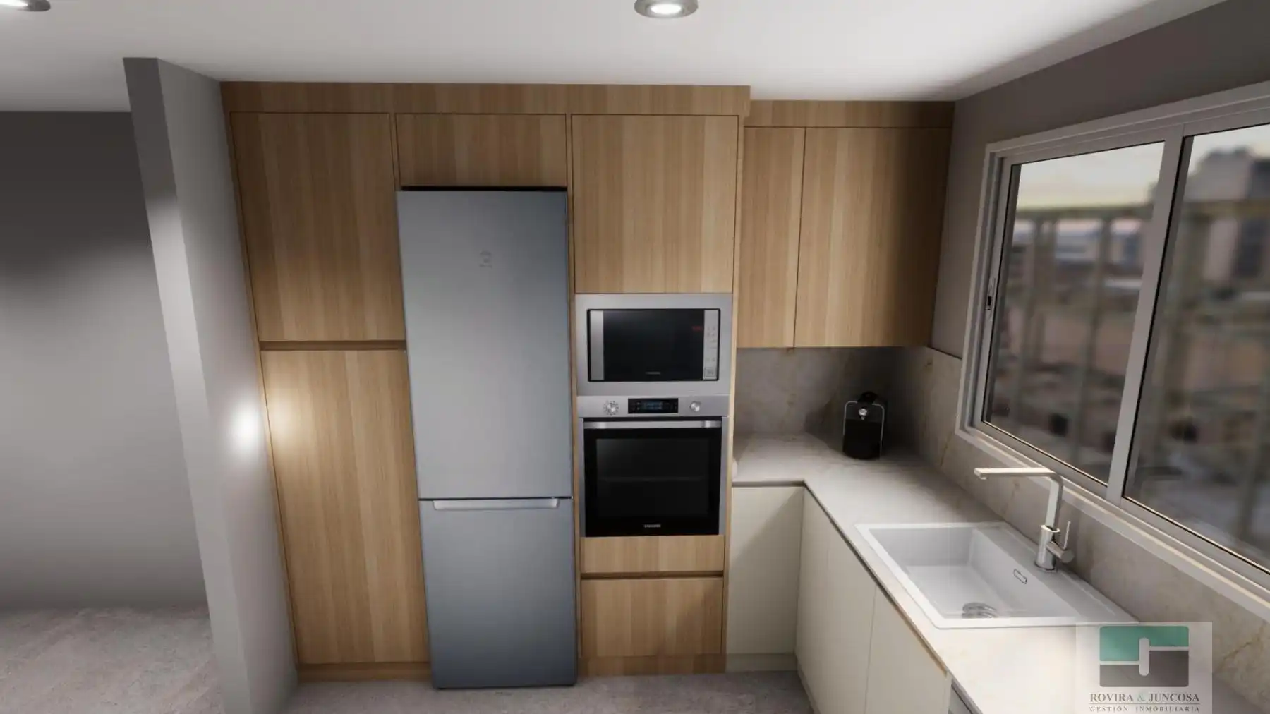 Kitchen of Houses for rent in Castelldefels  with Air Conditioner, Heating and Parquet flooring