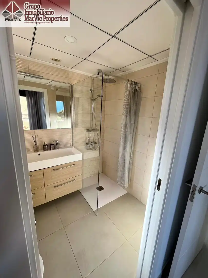 Baño de Casa o chalet en venta en La Nucia con Aire acondicionado, Jardín privado y Terraza