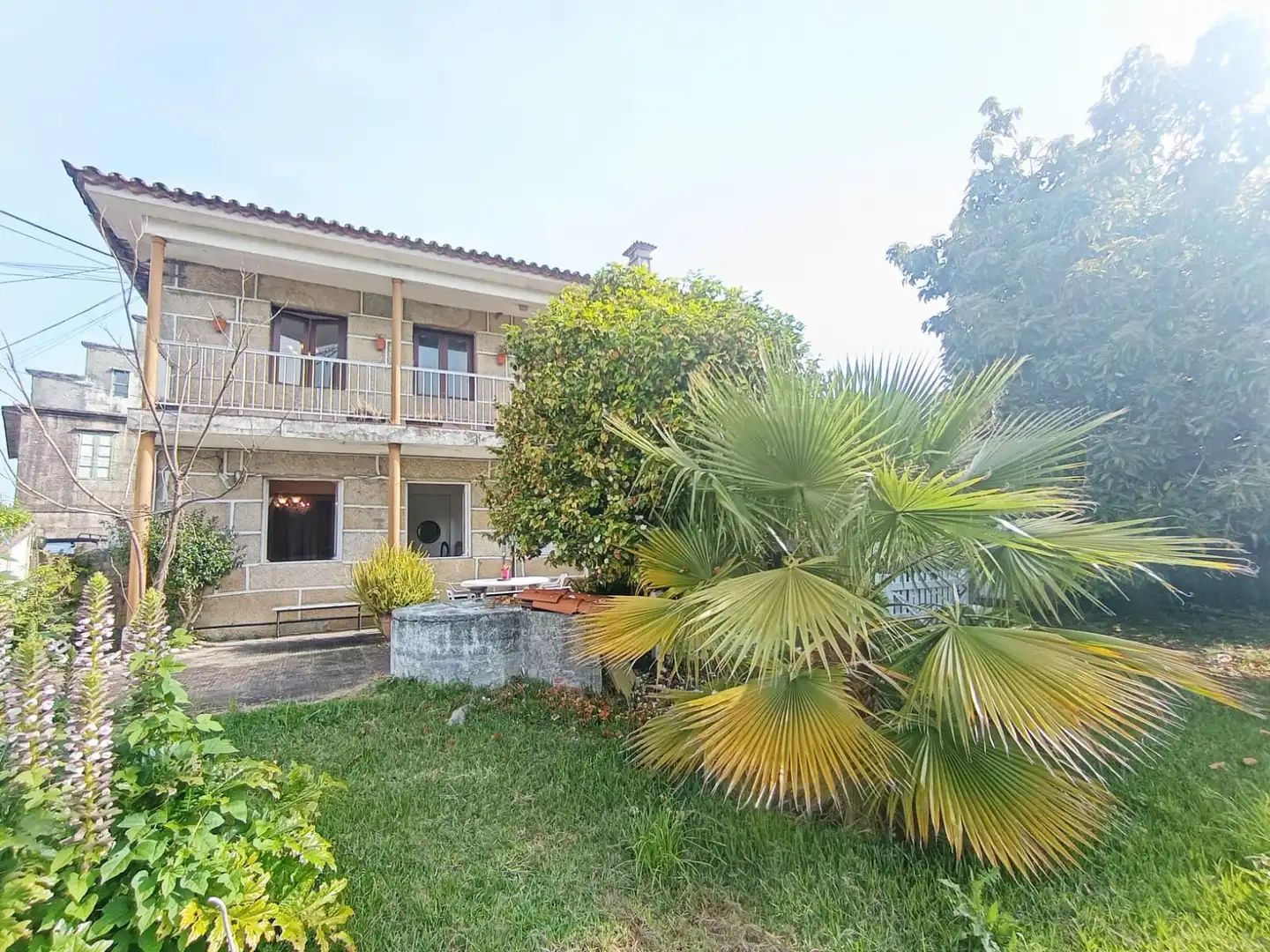 Vista exterior de Casa o chalet en venta en Pontevedra Capital  con Calefacción, Jardín privado y Terraza