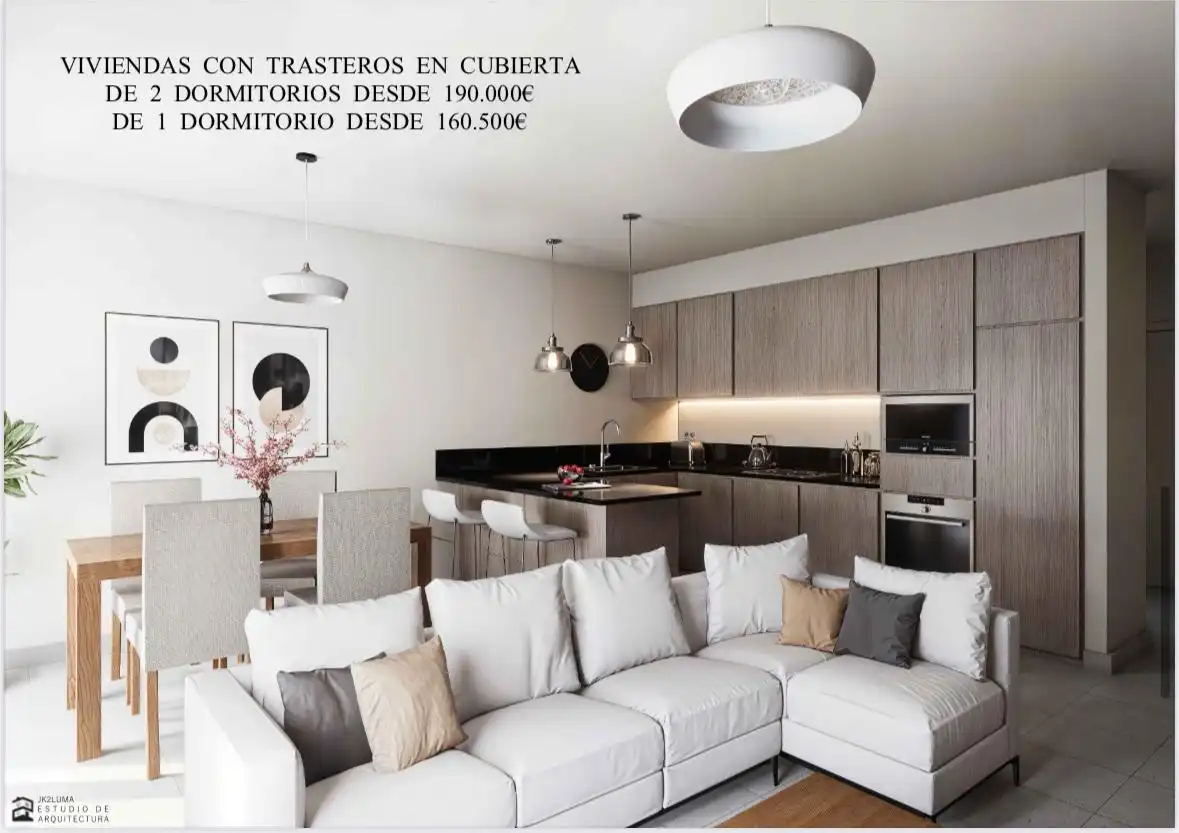 Sala de estar de Apartamento en venta en Barbate con Trastero
