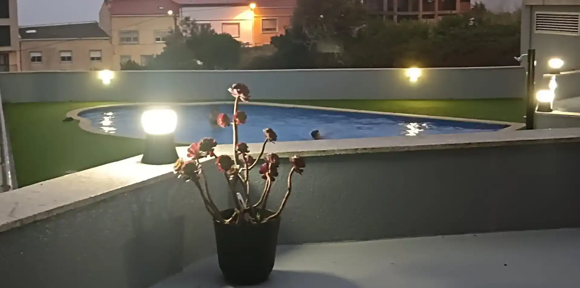 Piscina de Piso de alquiler en Malpica de Bergantiños, A Coruña