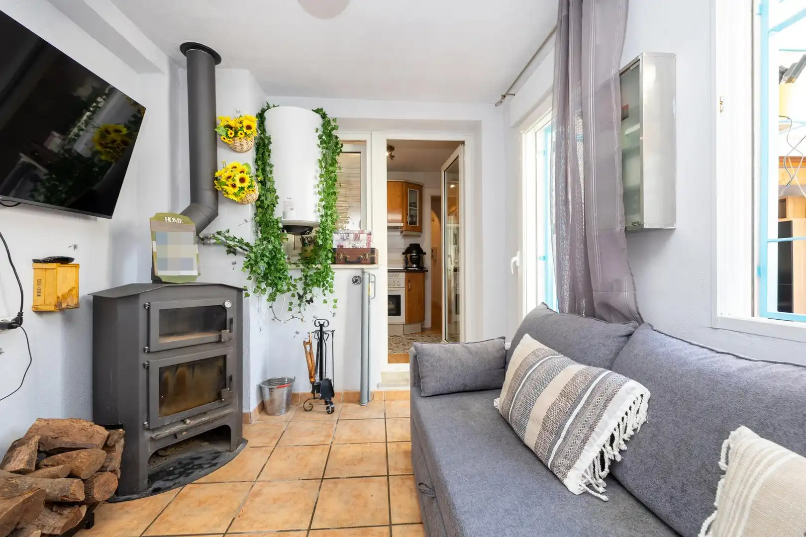 Wohnzimmer von Einfamilien-Reihenhaus zum Verkauf in Granada