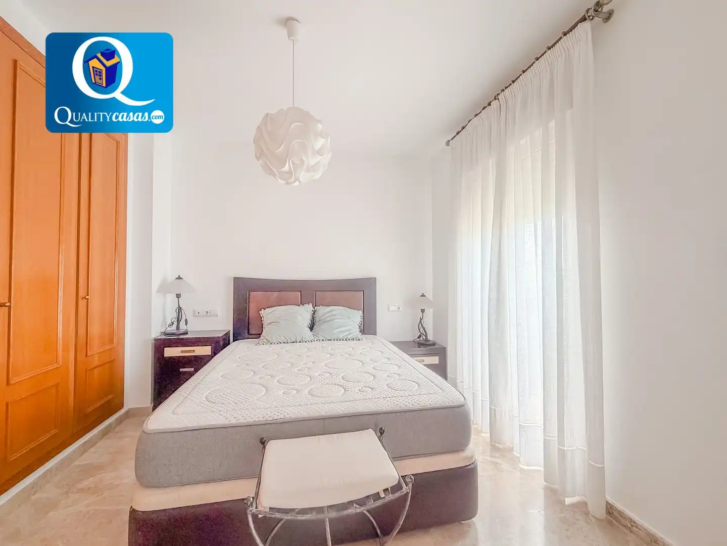 Habitación de Casa adosada en venta en Mutxamel con Aire acondicionado, Terraza y Piscina comunitaria